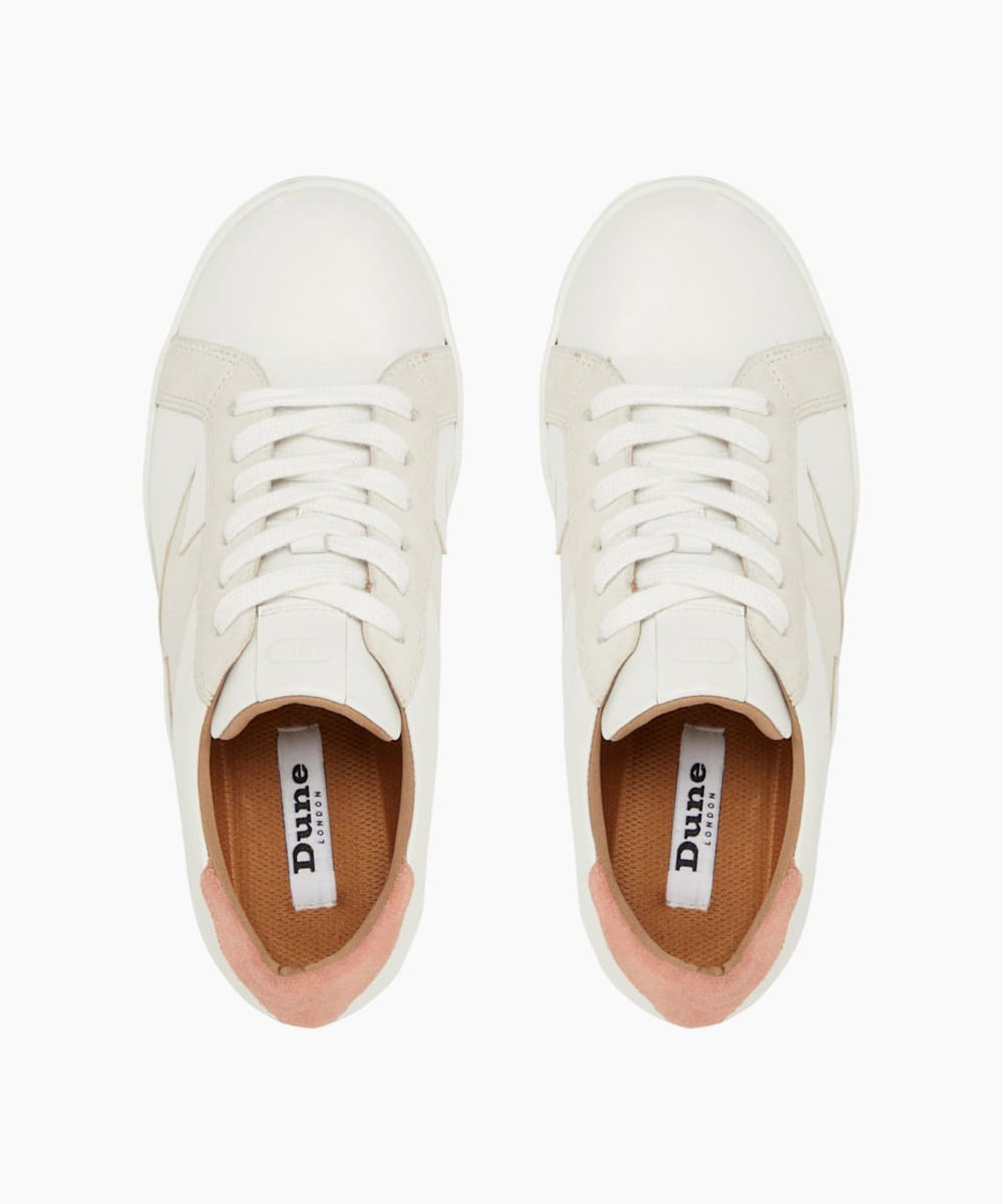 Buy White Sneakers for Women by Dune London Online | Ajio.com